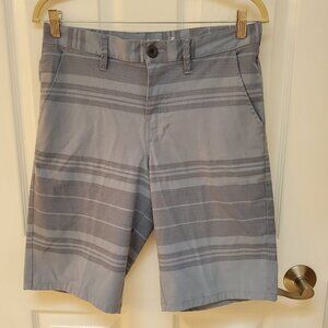 Urban Pipeline Shorts - light blue striped Size 30